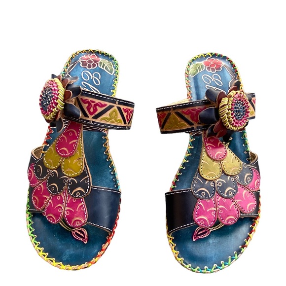 Corkys Shoes - Elite by Corkys Floral Navajo Sandal size 7